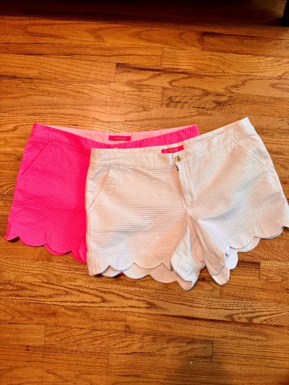 2 Pair Lilly Pulitzer buttercup shorts - Size 12